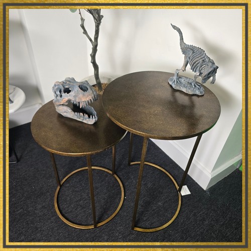 Round antique bronze - bronze, metal