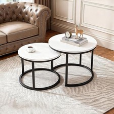 Round Coffee Table,Nest of