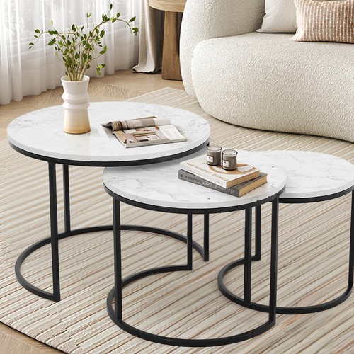 Set round nesting coffee - nesting,
