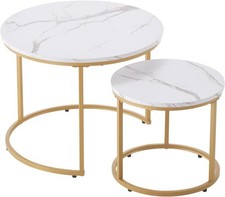 Round Nest of Tables Set of 2
