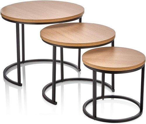 Round nesting set - round, modern