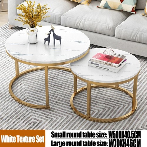 Round coffee tables - round,