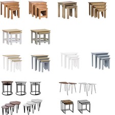 Wooden Nested Nesting Nest of